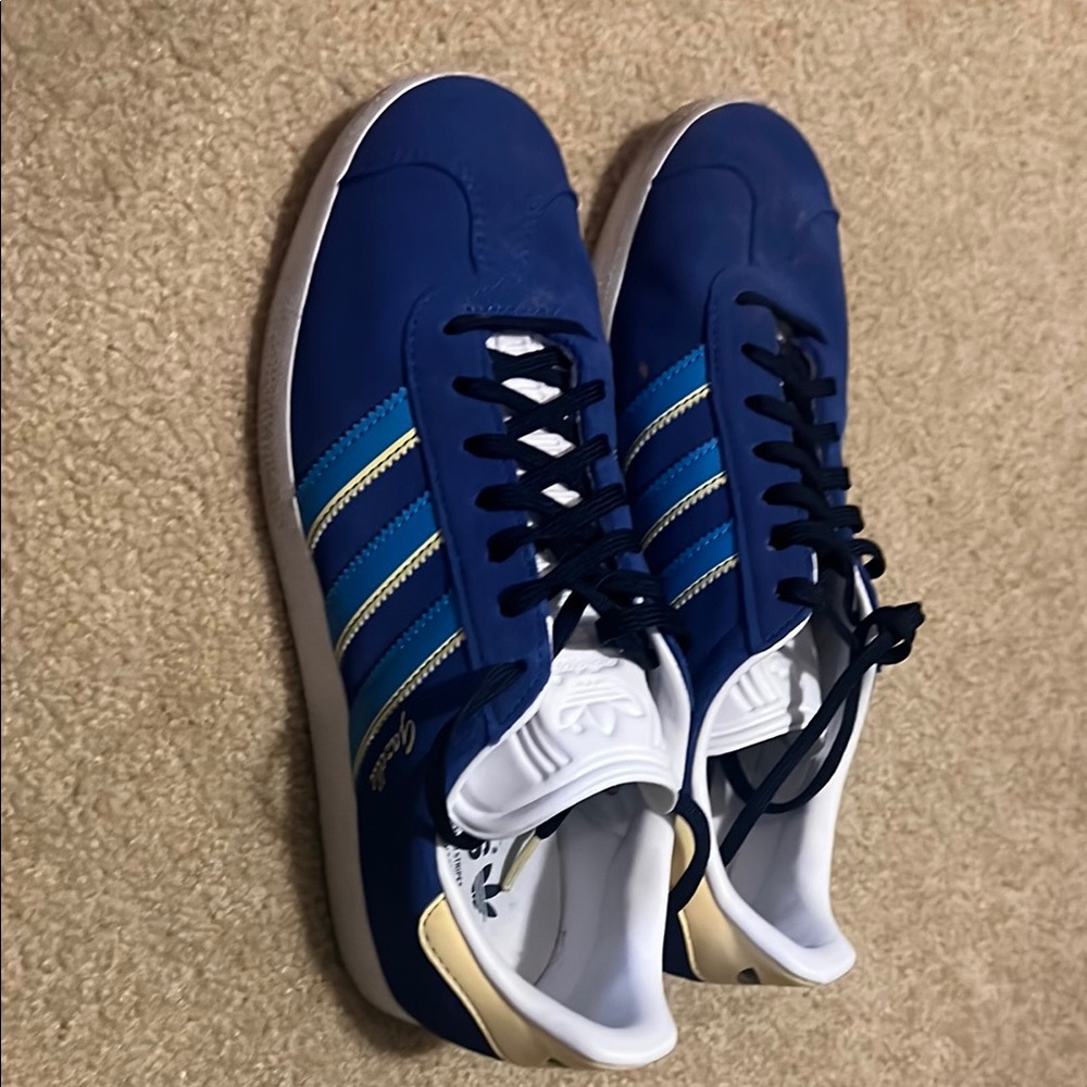 Adidas Blue Gazelle Sneakers